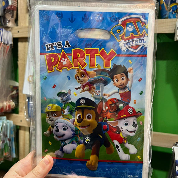 Bolsas de dulces Paw patrol piñata paquete X 10 unidades