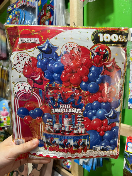 Set decoracion Spiderman