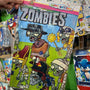 Mantel decorativo plantas vs zombie