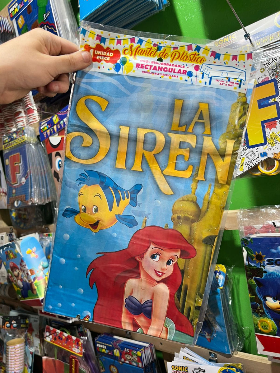 Mantel decorativo Sirenita Ariel