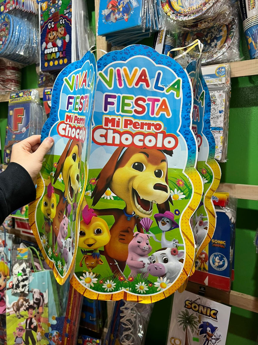 Piñata perro chocolo