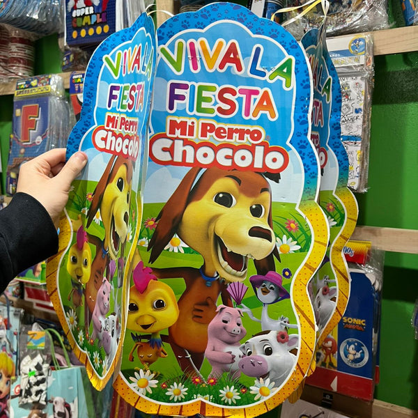 Piñata perro chocolo