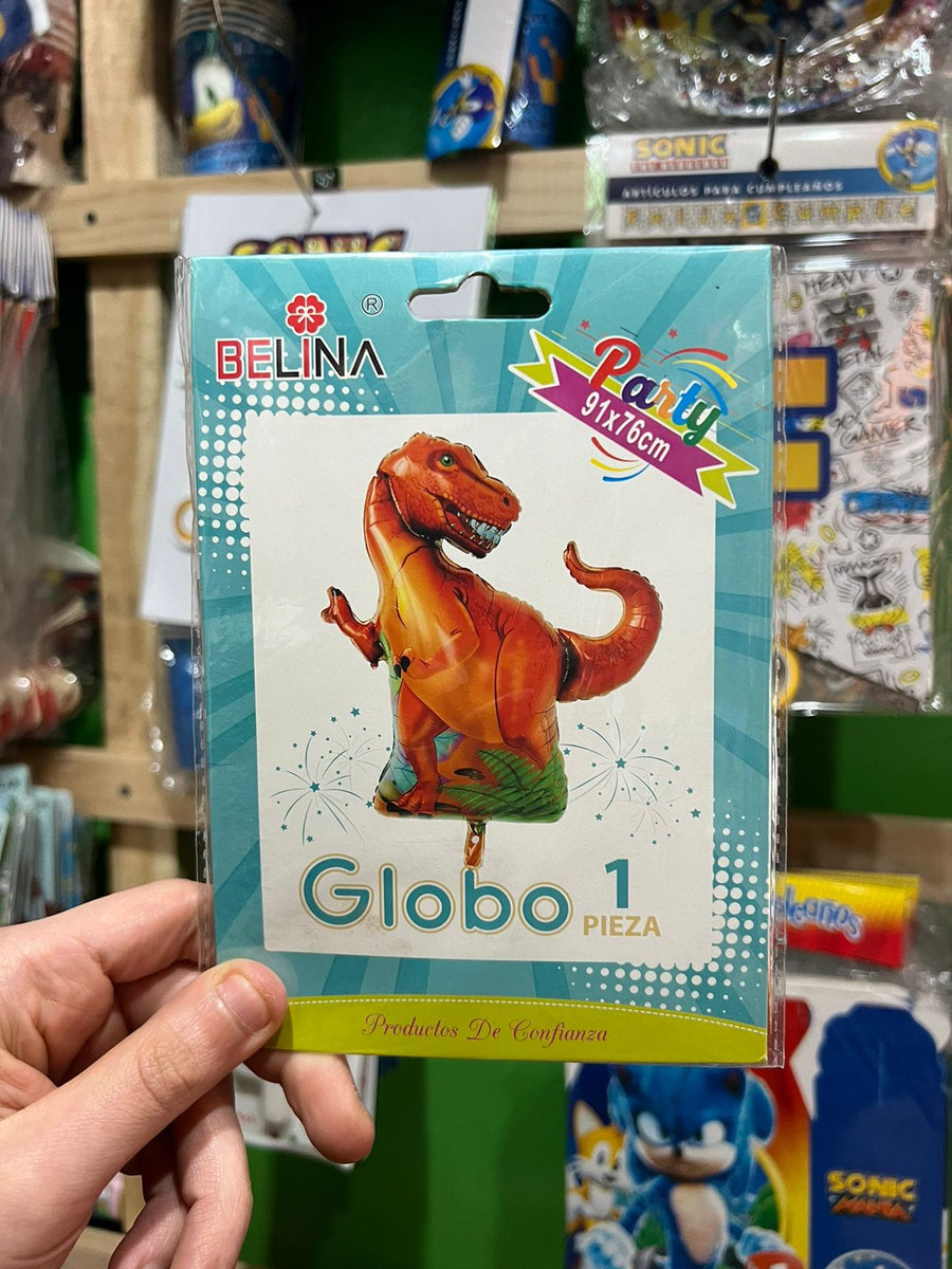 Globo silueta Dinosaurio