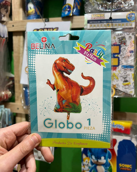 Globo silueta Dinosaurio