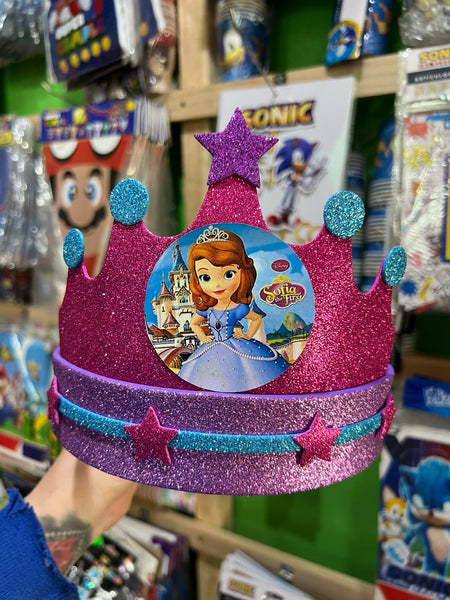 Corona festejado princesa sofia