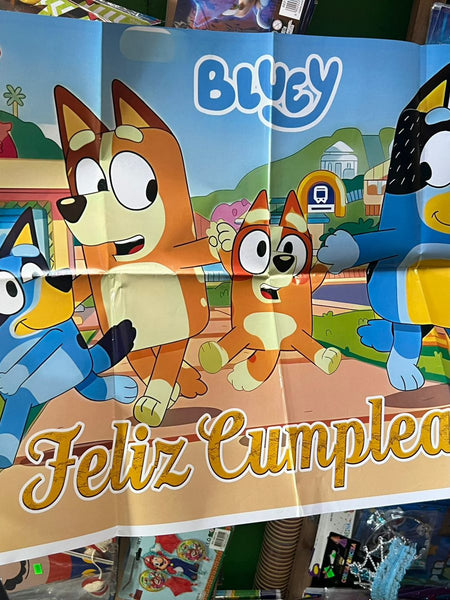 Fondo decoracion bluey 70x50 cm
