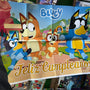 Fondo decoracion bluey 70x50 cm