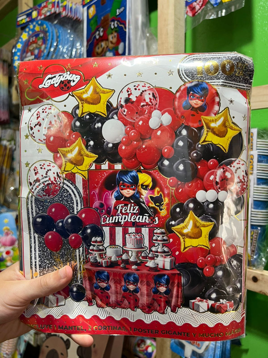 Set decoracion Lady bug