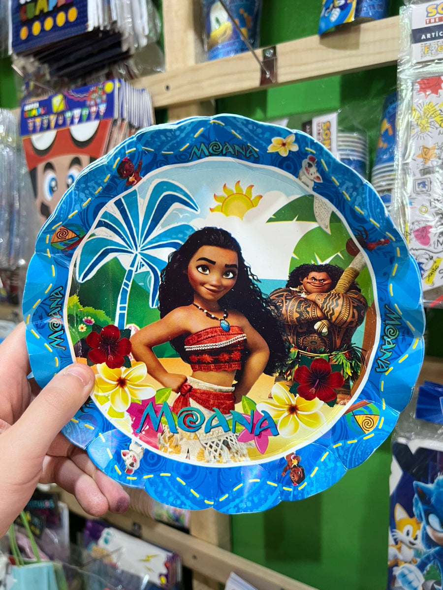 Platos moana paquete X 6 unidades
