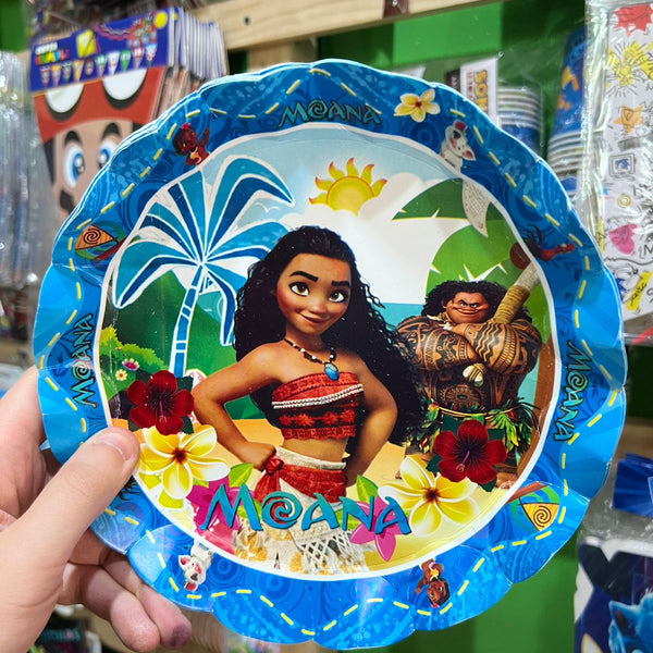 Platos moana paquete X 6 unidades