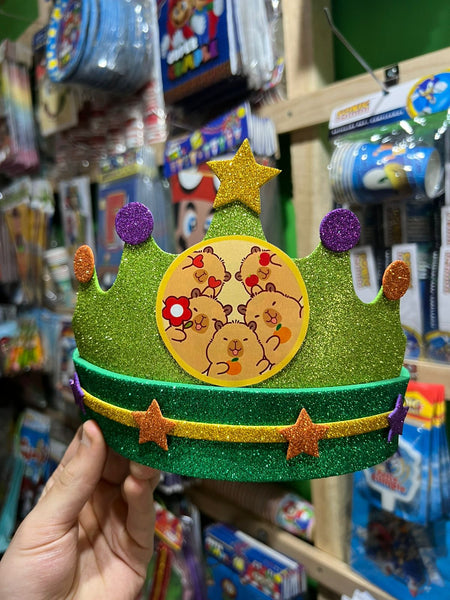 Corona festejado Capibara
