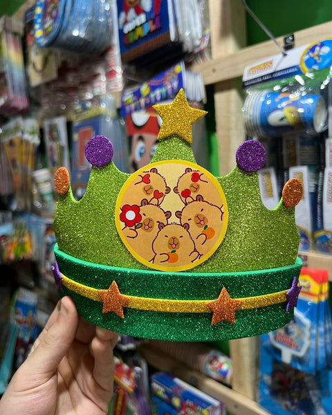 Corona festejado Capibara
