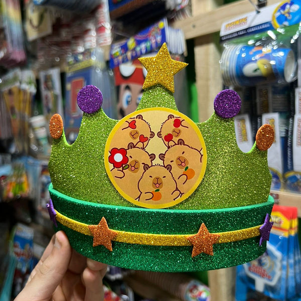 Corona festejado Capibara