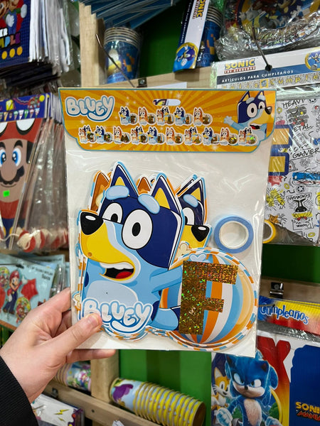 Banderin de cumpleaños Bluey