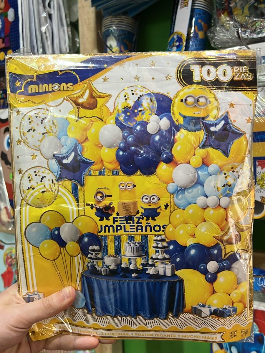 Set decoracion minions