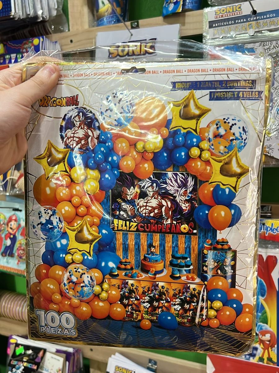 Set decoracion dragon ball