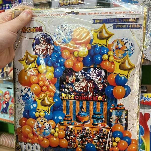 Set decoracion dragon ball