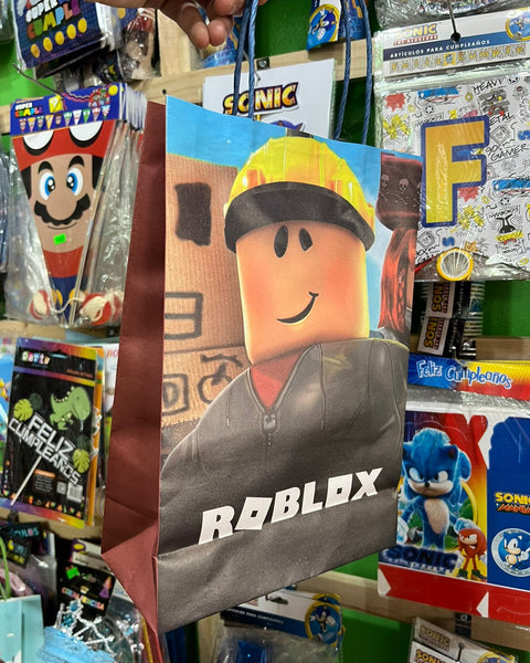 Bolsas de dulces papel Roblox