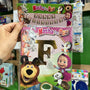 Banderin de cumpleaños Masha y el Oso