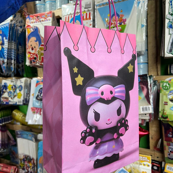 Bolsas de dulces papel Kuromi paquete X 6 unidades