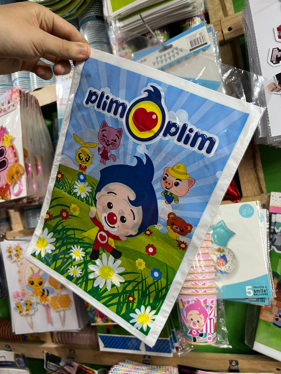 Bolsas de dulces plasticas Plim plim paquete x 6 unidades