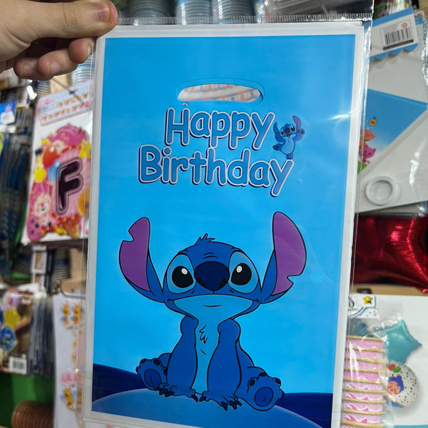 Bolsas de dulces Stitch piñata paquete X 10 unidades