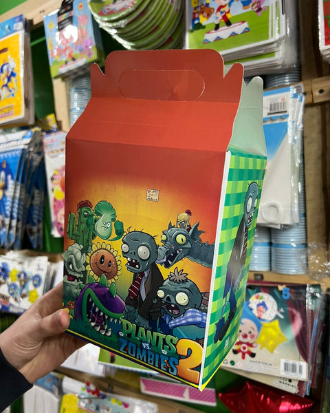 Cajas Sorpresa XL Plantas Vs Zombie X 6 unidades