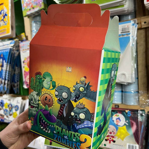Cajas Sorpresa XL Plantas Vs Zombie X 6 unidades