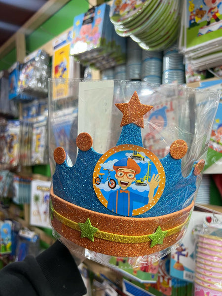 Corona festejado Blippi