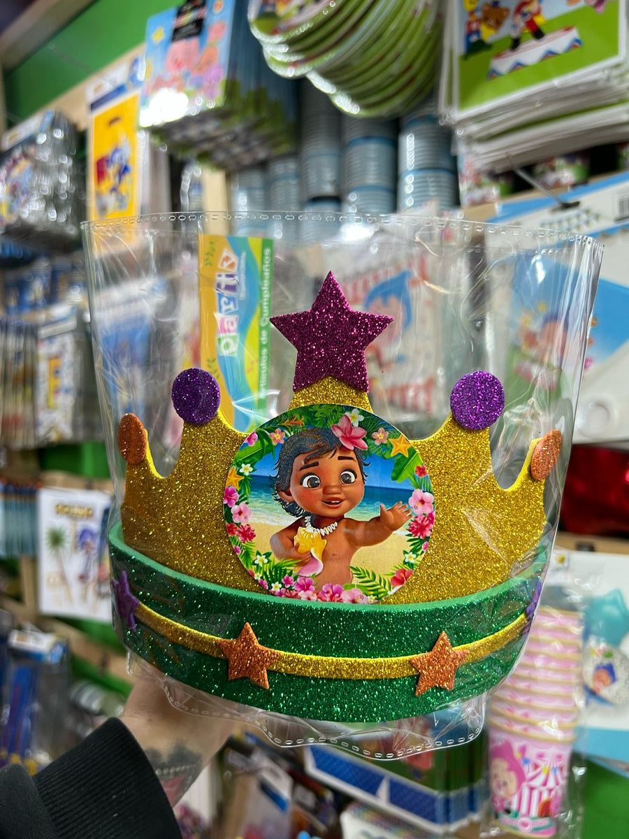 Corona festejado Moana