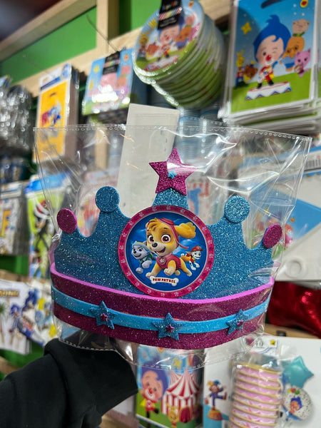 Corona festejado skye/paw patrol