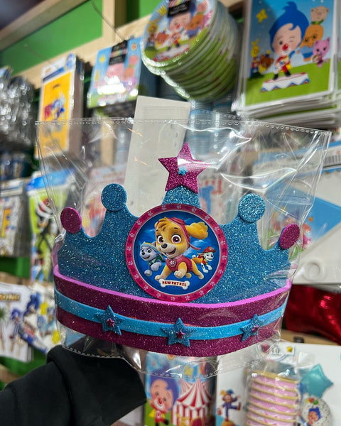 Corona festejado skye/paw patrol