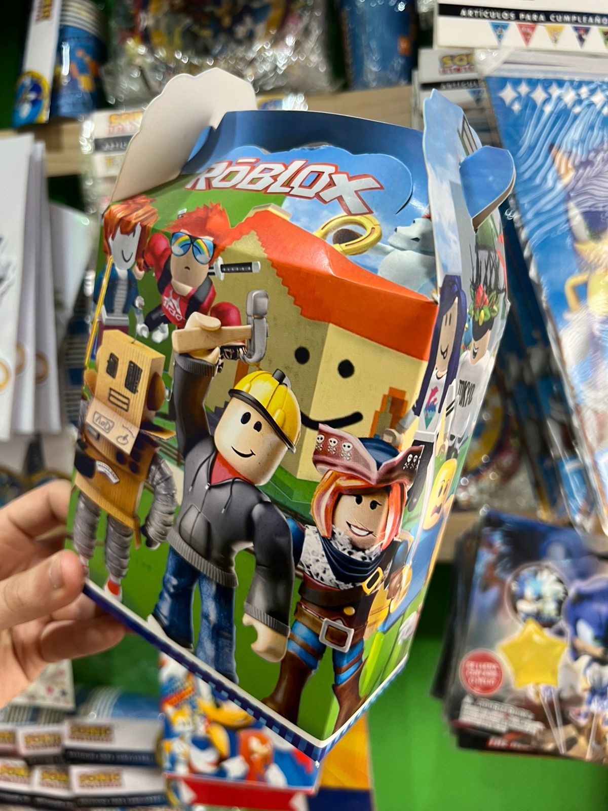 Cajas para sorpresas roblox paquete X unidades - Main Image