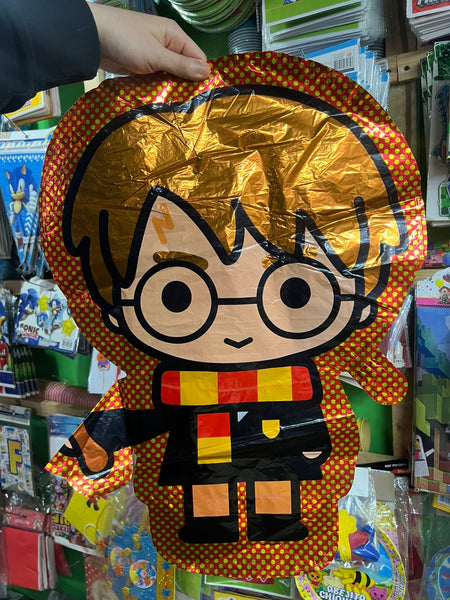 Globos Metalizados Silueta Harry Potter