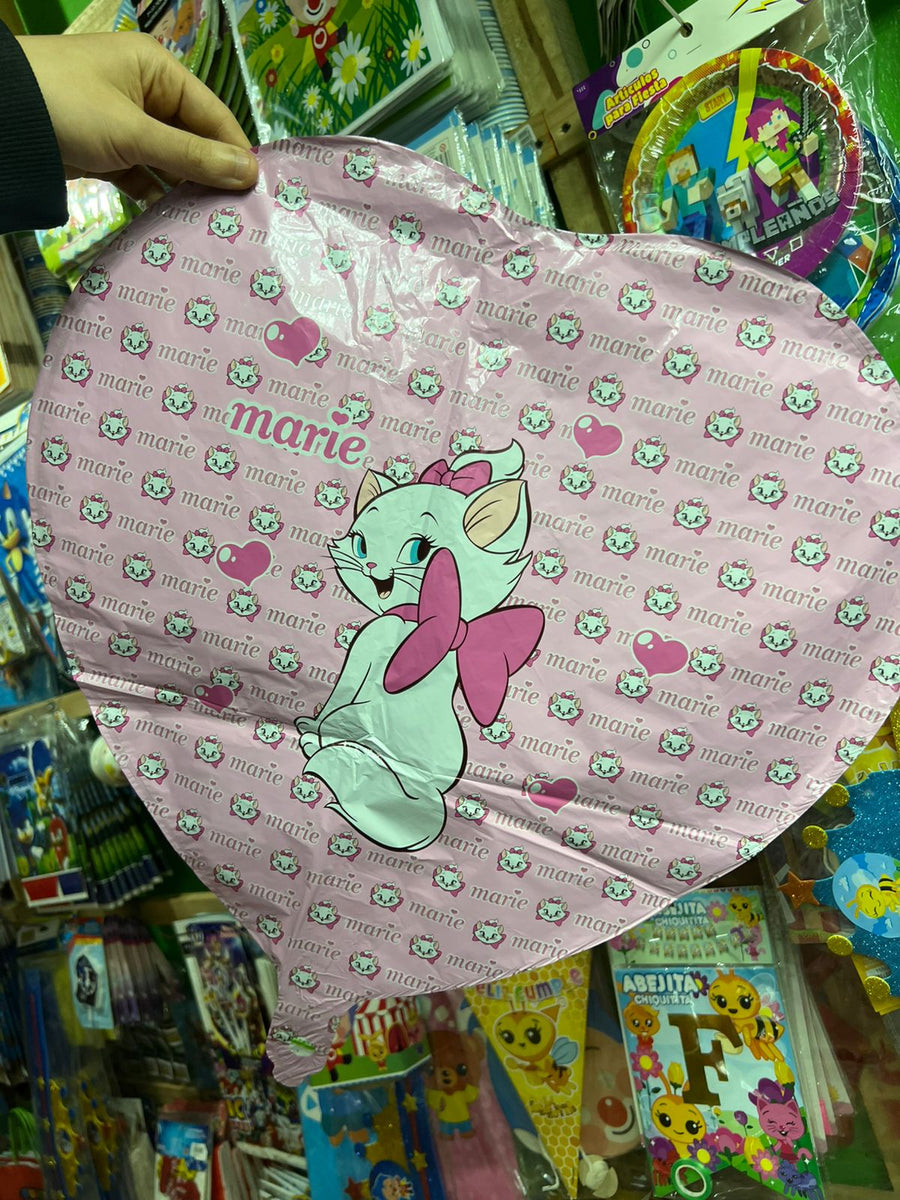 Globos metalizados Gatita Marie