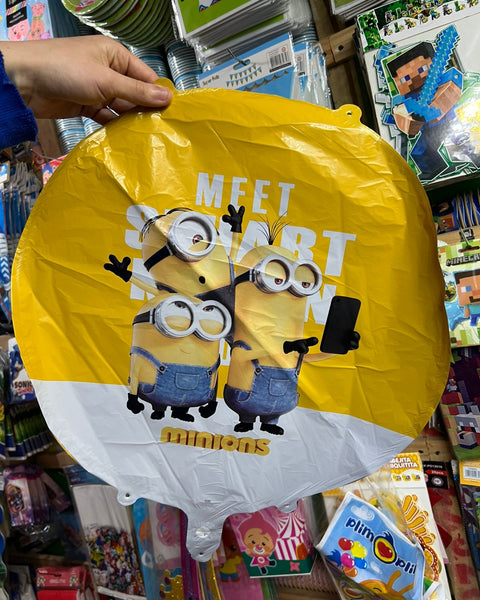 Globos metalizados Minions