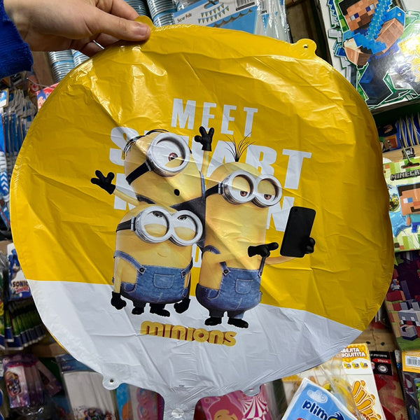 Globos metalizados Minions