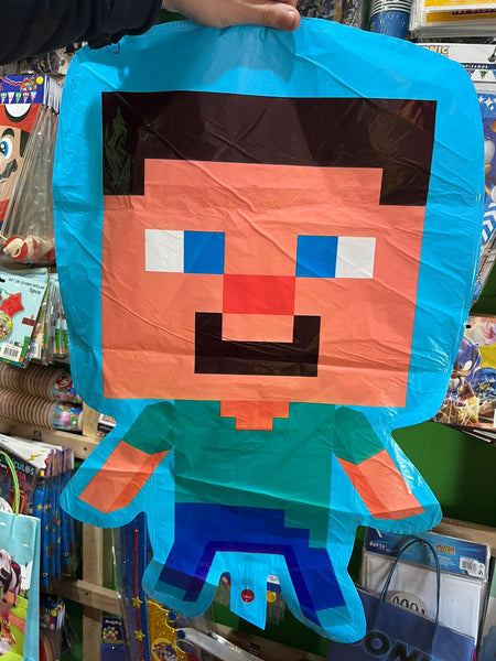 Globo silueta minecraft 70 cm