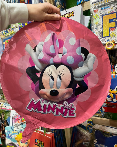 Globos metalizados minnie mouse, unidad