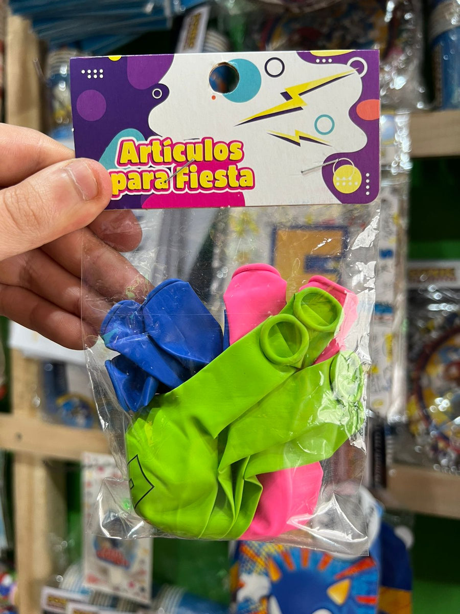 Globos latex impresos roblox paquete X 12 unidades