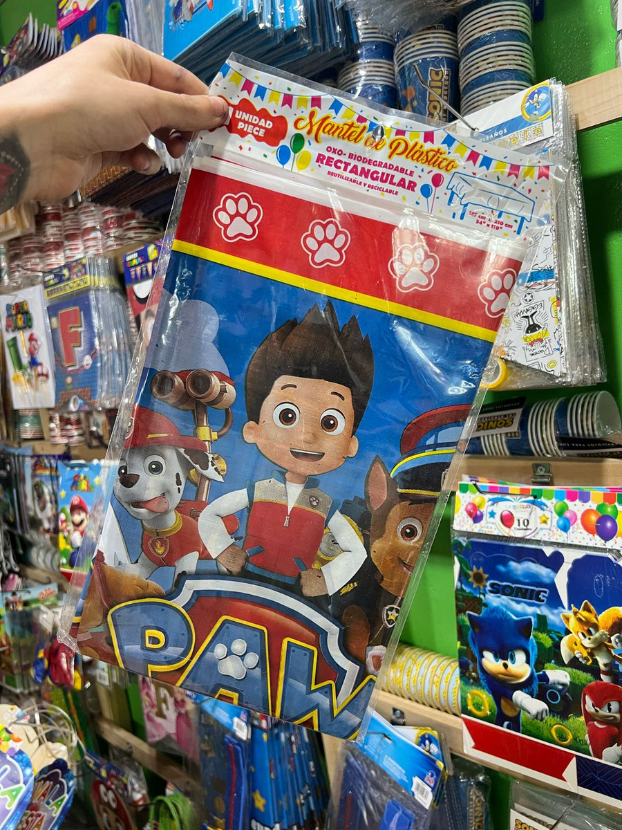 Mantel decorativo paw patrol