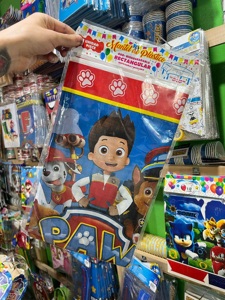 Mantel decorativo paw patrol