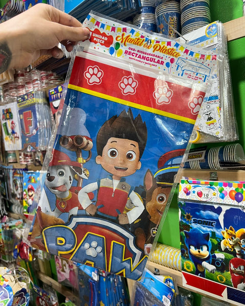 Mantel decorativo paw patrol