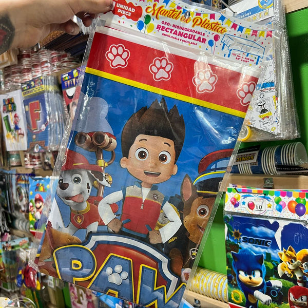 Mantel decorativo paw patrol