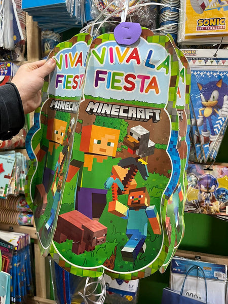 Piñata campana minecraft