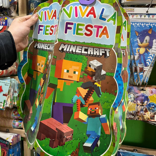 Piñata campana minecraft
