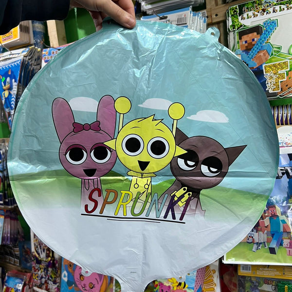 Globos metalizados Sprunki, unidad