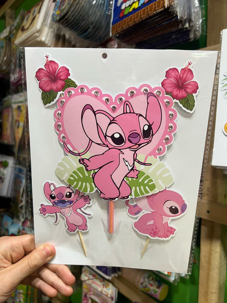Topper para torta lilo y stitch