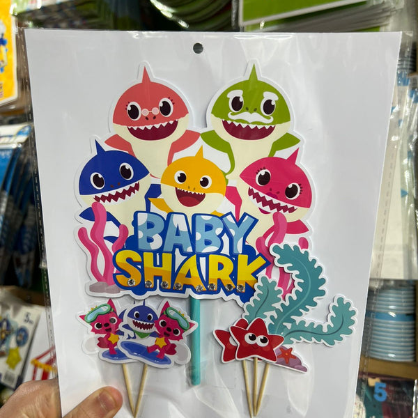 Topper para torta Baby Shark