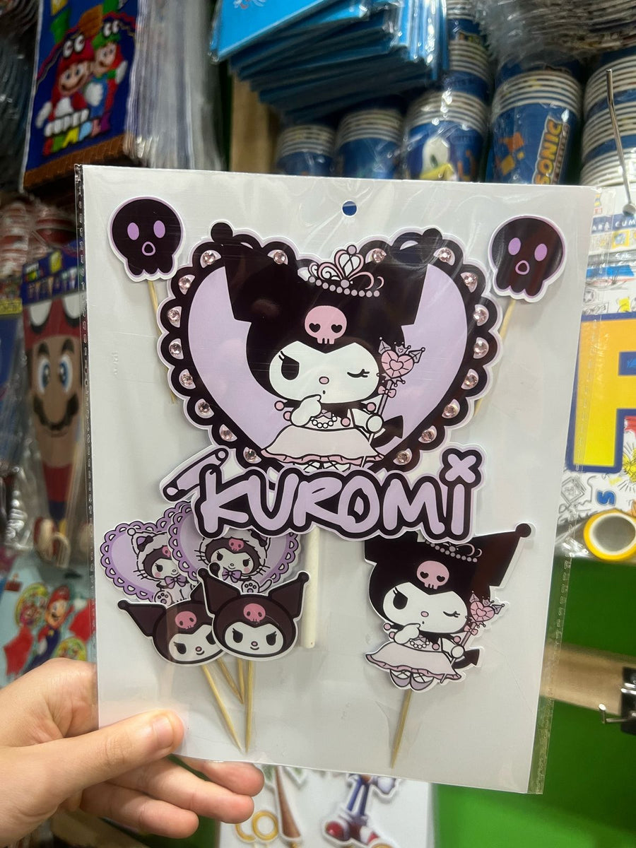 Topper para torta kuromi